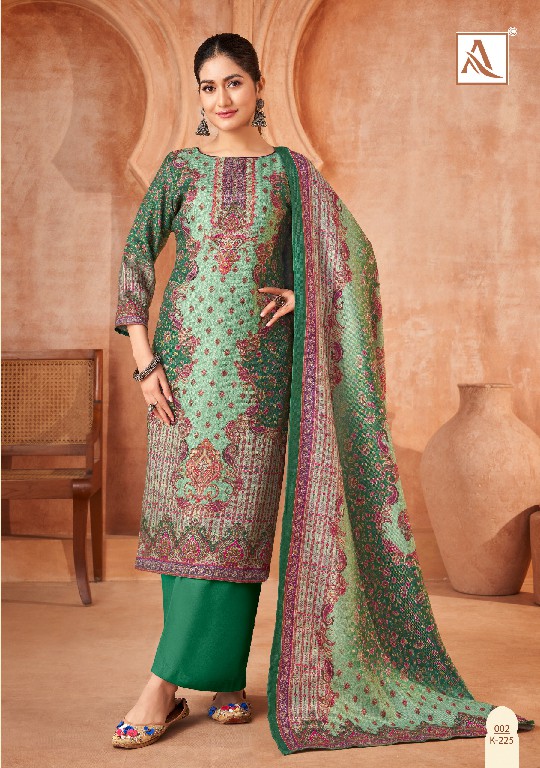 Alok Nirvana Wholesale Viscose Winter Digital Print With Diamond Work Winter Suits