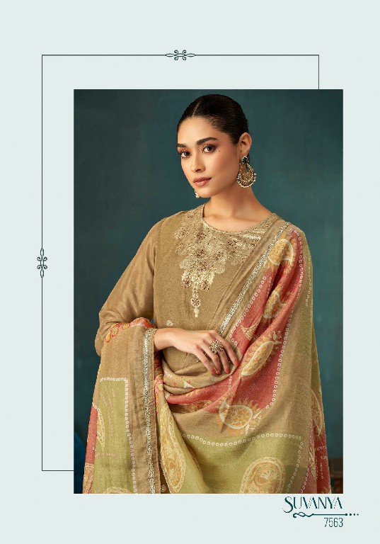 T And M Suvanya Wholesale Fancy Jacquard With Hand Work Salwar Suits