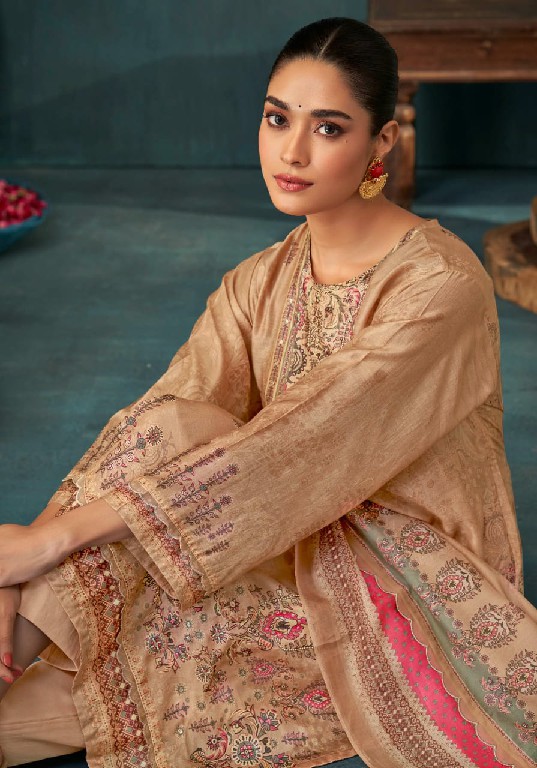 T And M Heena Wholesale Unique Muslin With Hand Work Salwar Suits