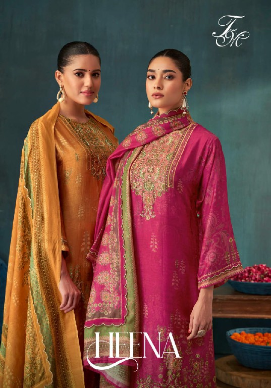 T And M Heena Wholesale Unique Muslin With Hand Work Salwar Suits