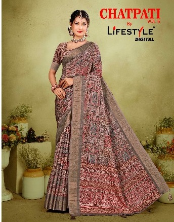 Lifestyle Chatpati Vol-6 Wholesale Ethnic Indian Sarees