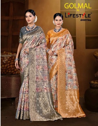 Lifestyle Golmal Wholesale Ethnic Indian Sarees