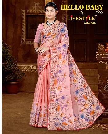 Lifestyle Hello Baby Vol-2 Wholesale Ethnic Indian Sarees