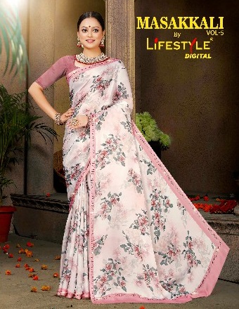 Lifestyle Masakkali Vol-5 Wholesale Indian Ethnic Sarees