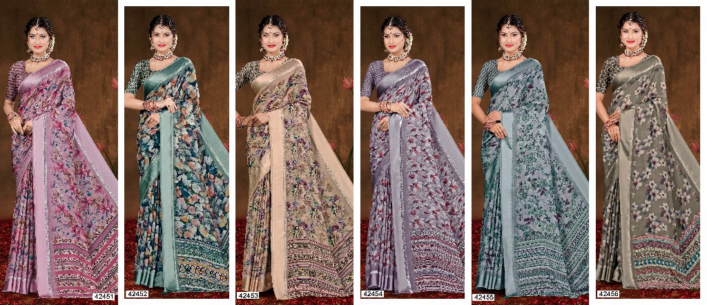 Lifestyle Naina Vol-4 Wholesale Indian Ethnic Sarees