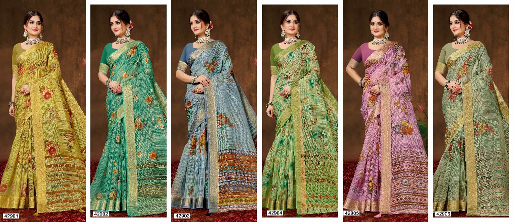 Lifestyle Rachna Cotton Vol-5 Wholesale Indian Ethnic Sarees