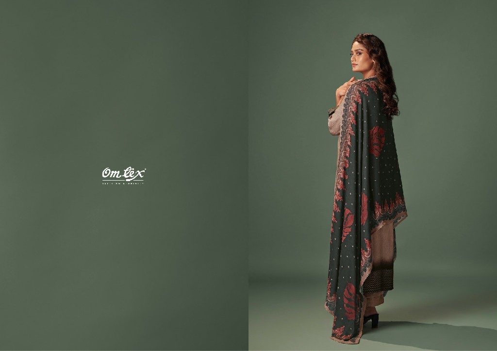 Omtex Aura Wholesale Pure Pashmina With Work Winter Suits