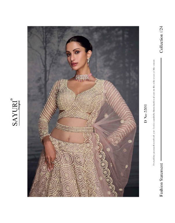 Sayuri Glamour Wholesale Exclusive Wedding Stitched Lehengas