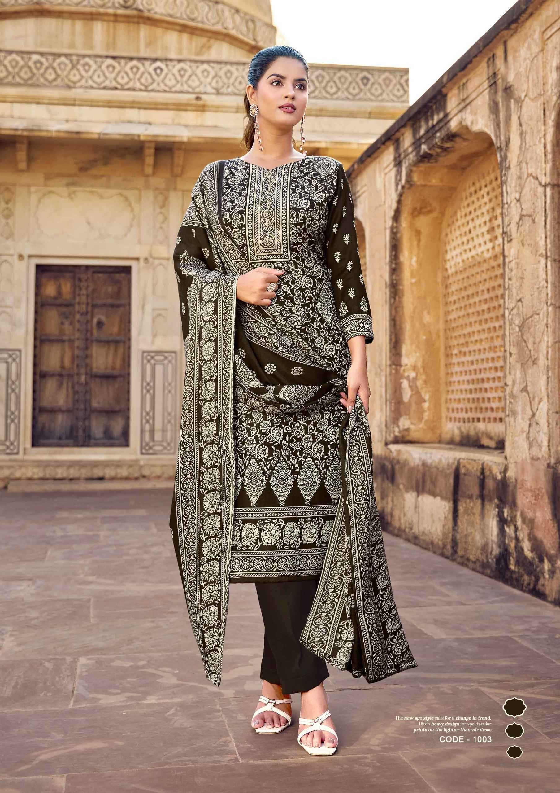 gulbahar by roli moli creation winter wear pashmina ladies suits