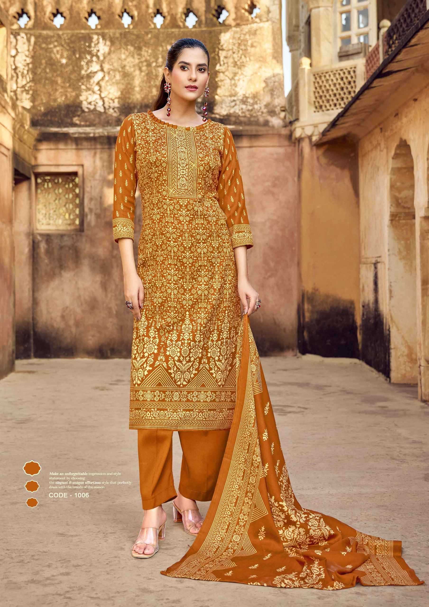 gulbahar by roli moli creation winter wear pashmina ladies suits