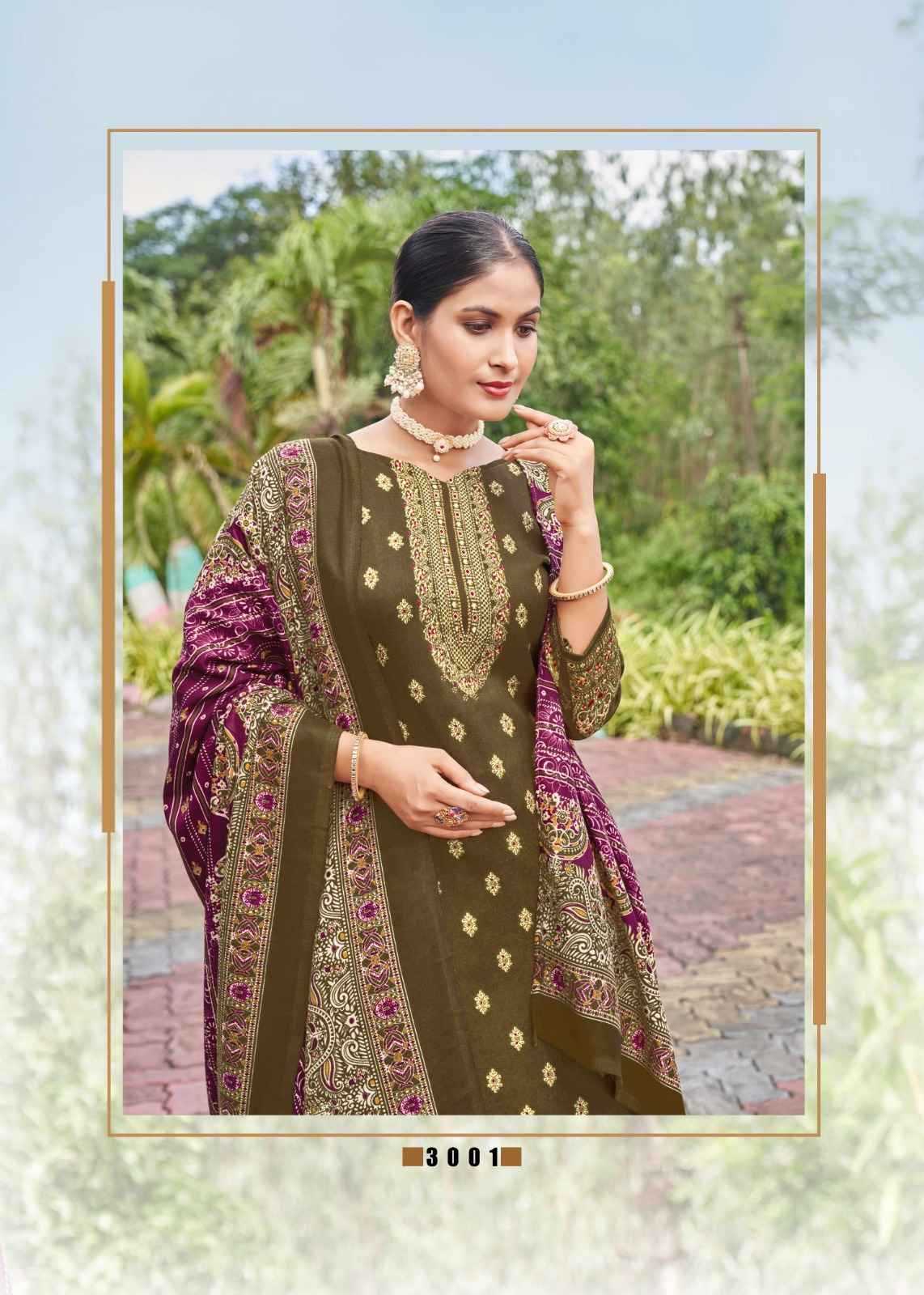 yalina by roli moli creation winter wear unique pashmina ladies suits