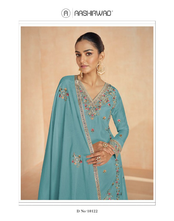 rinaaz by aashirwad creation chinon silk classic readymade plazzo style suit