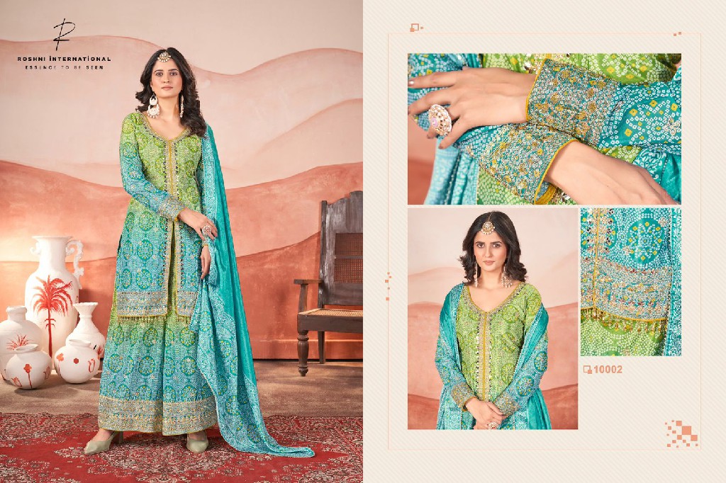 Roshni Kasturi Wholesale Free Size Stitched Designer Suits