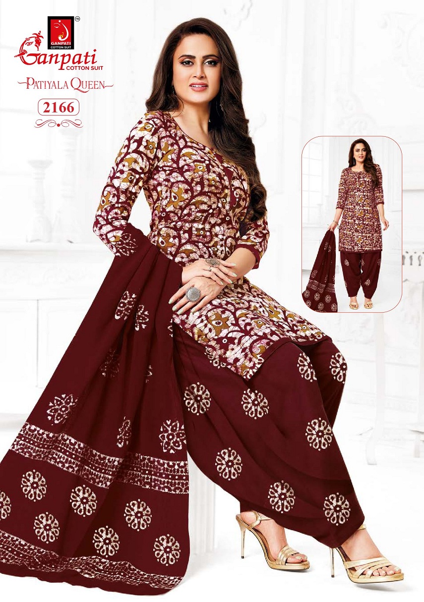 Ganpati Patiyala Queen Vol-10 Wholesale Readymade Patiyala Dress