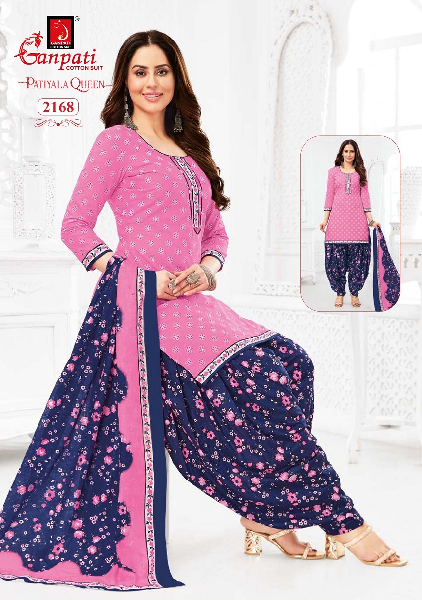 Ganpati Patiyala Queen Vol-10 Wholesale Readymade Patiyala Dress