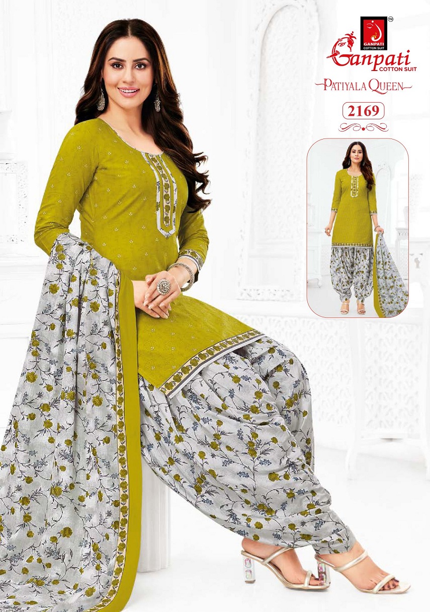 Ganpati Patiyala Queen Vol-10 Wholesale Readymade Patiyala Dress