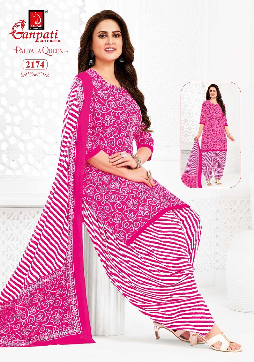 Ganpati Patiyala Queen Vol-10 Wholesale Readymade Patiyala Dress