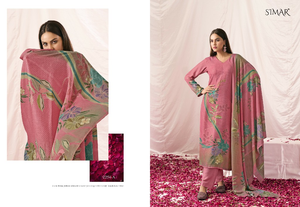 rivka by glossy digital printed pashmina winter collection suits