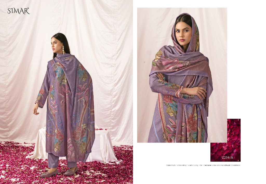 rivka by glossy digital printed pashmina winter collection suits