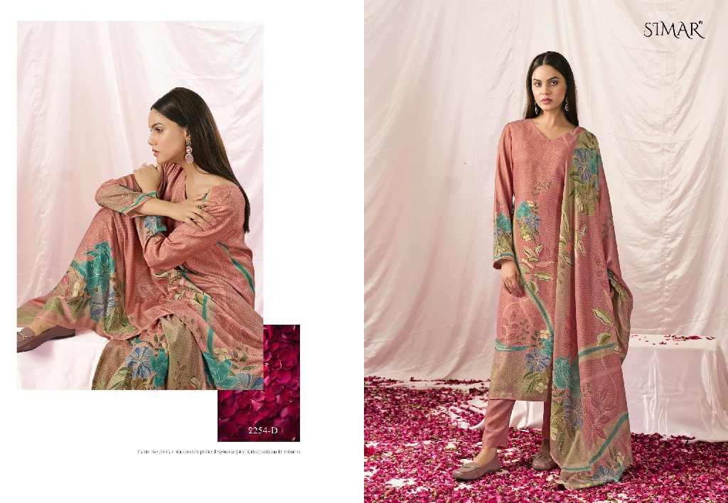 rivka by glossy digital printed pashmina winter collection suits