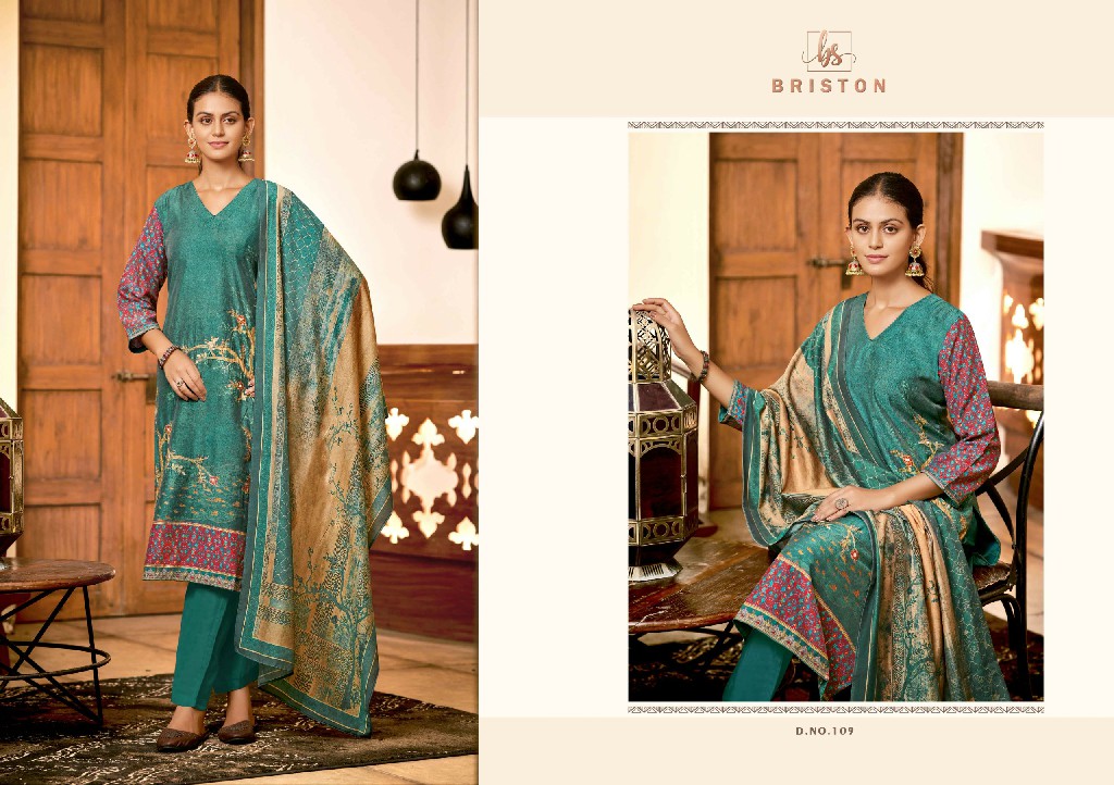 sparkle vol 3 by beriston viscose silk readymade modern pakistani suit
