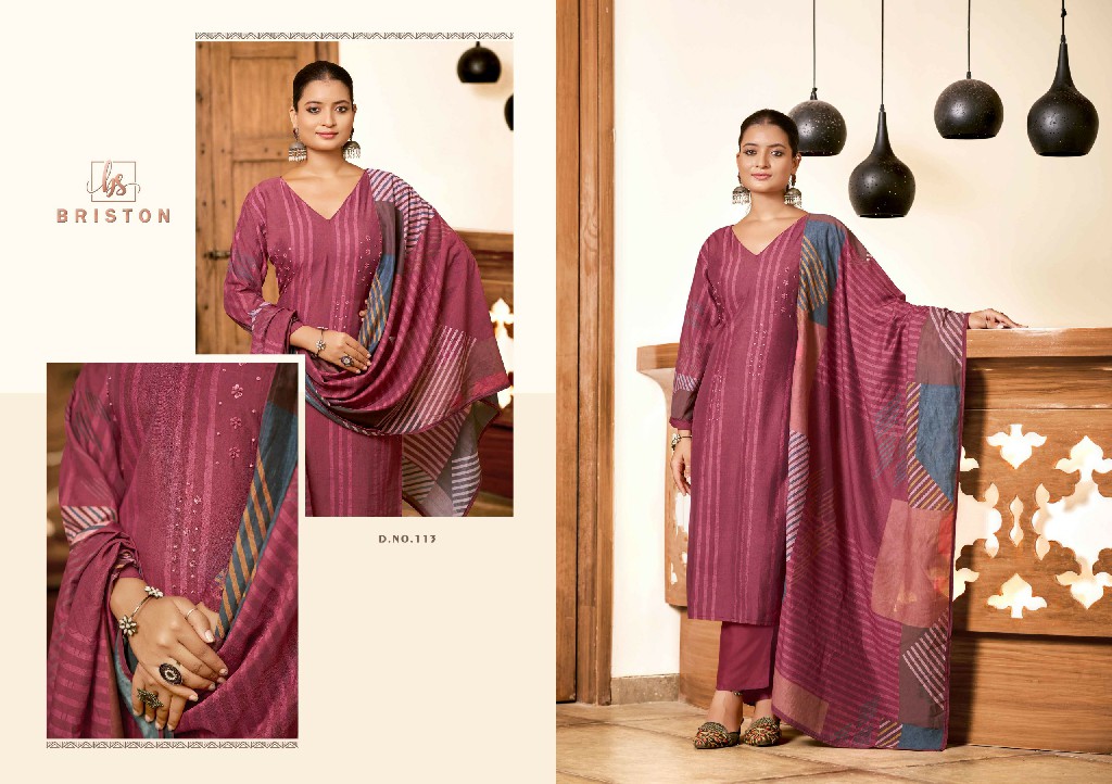 sparkle vol 3 by beriston viscose silk readymade modern pakistani suit
