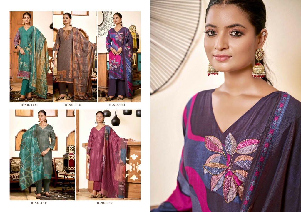 sparkle vol 3 by beriston viscose silk readymade modern pakistani suit