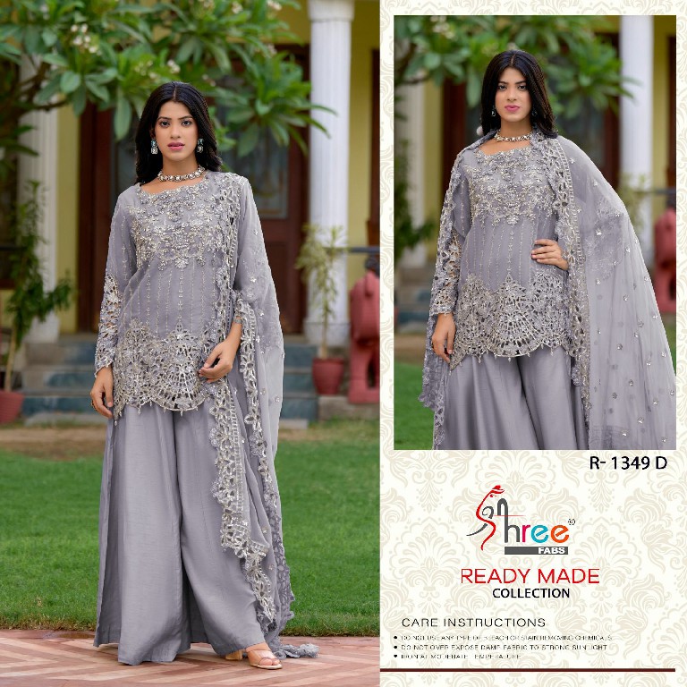 Shree Fabs R-1349 Wholesale Readymade Indian Pakistani Salwar Suits