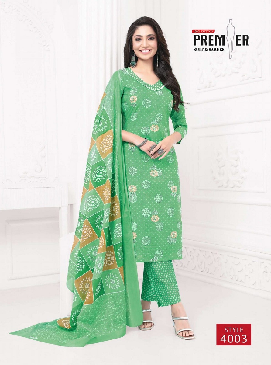 Premier Anupama Vol-4 Wholesale Readymade Cotton Suits