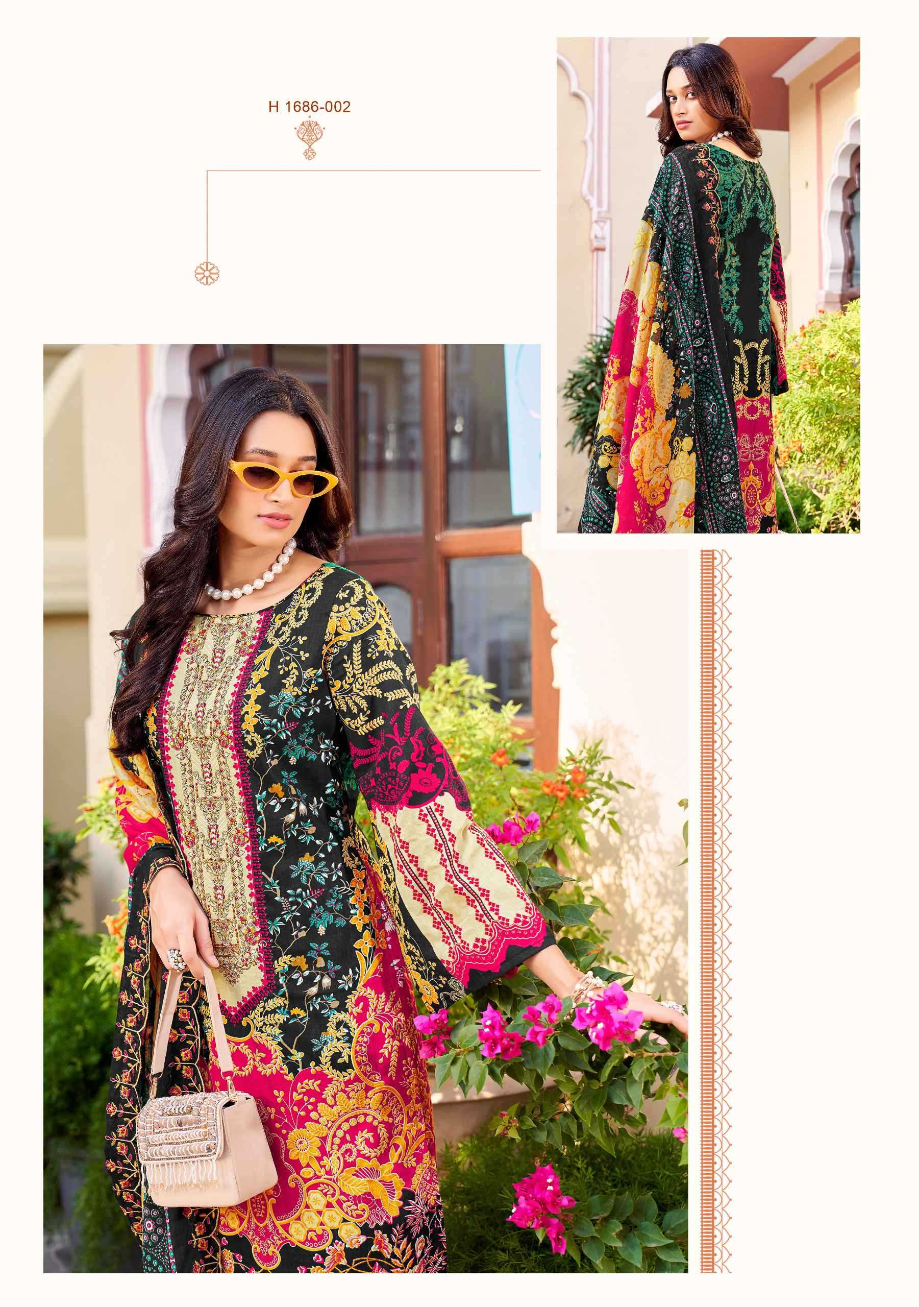 alok suits anarkali vol 2 pakistani print cambric cotton ladies suits