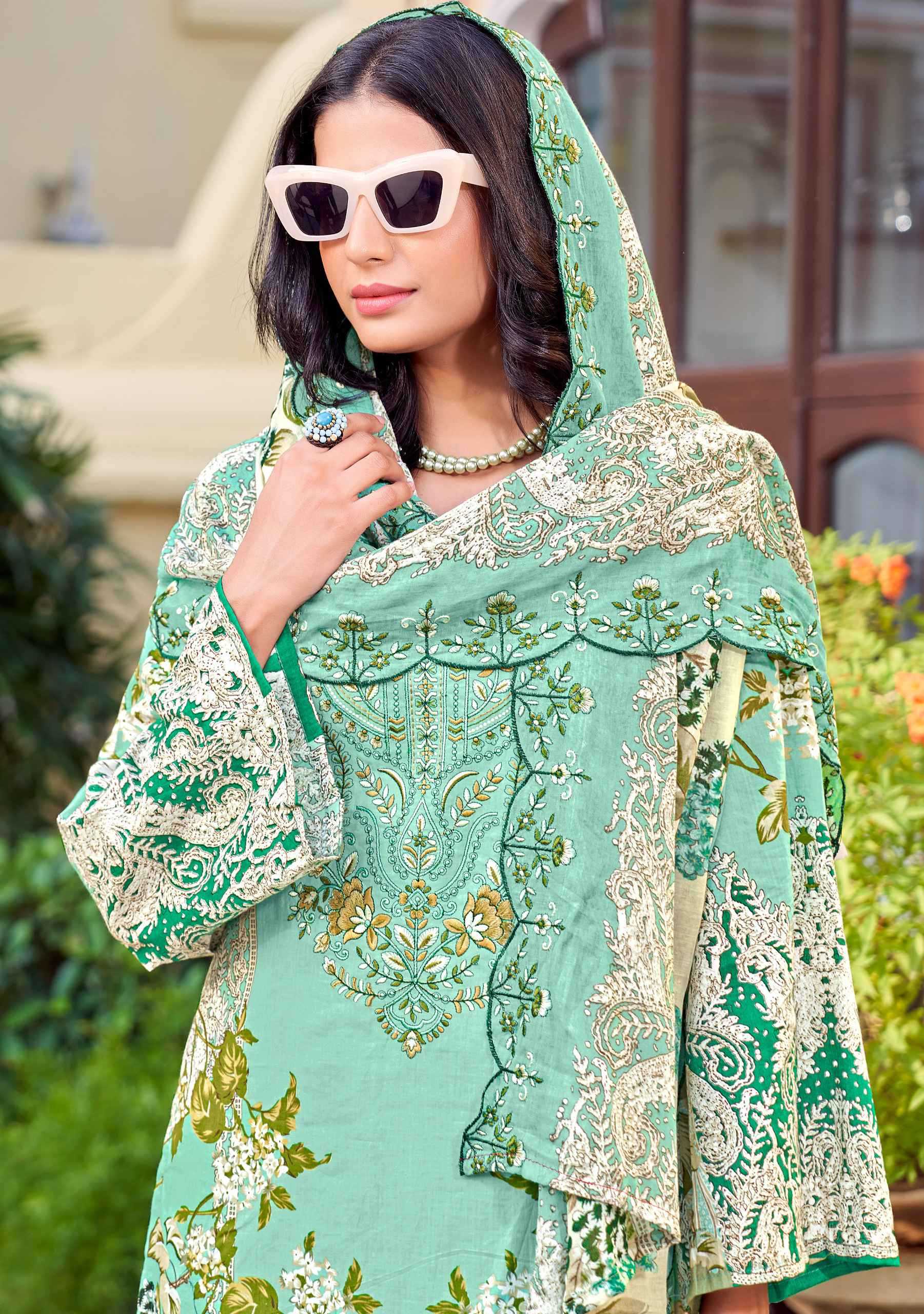 alok suits anarkali vol 2 pakistani print cambric cotton ladies suits