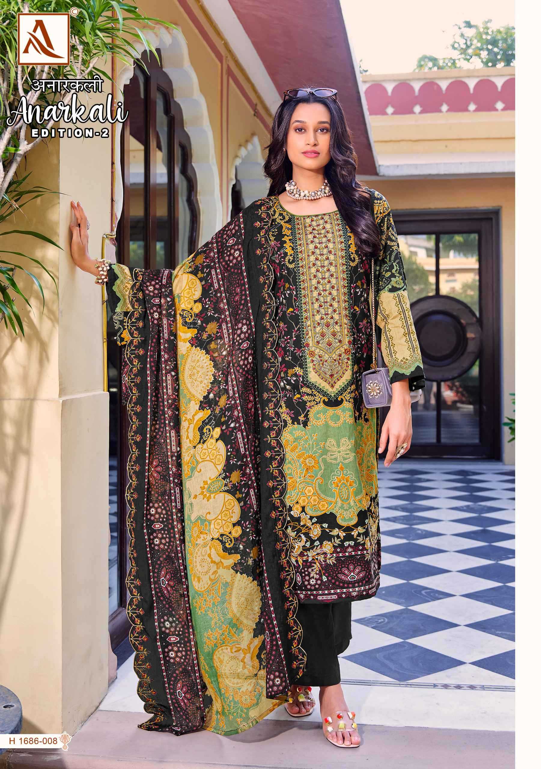 alok suits anarkali vol 2 pakistani print cambric cotton ladies suits