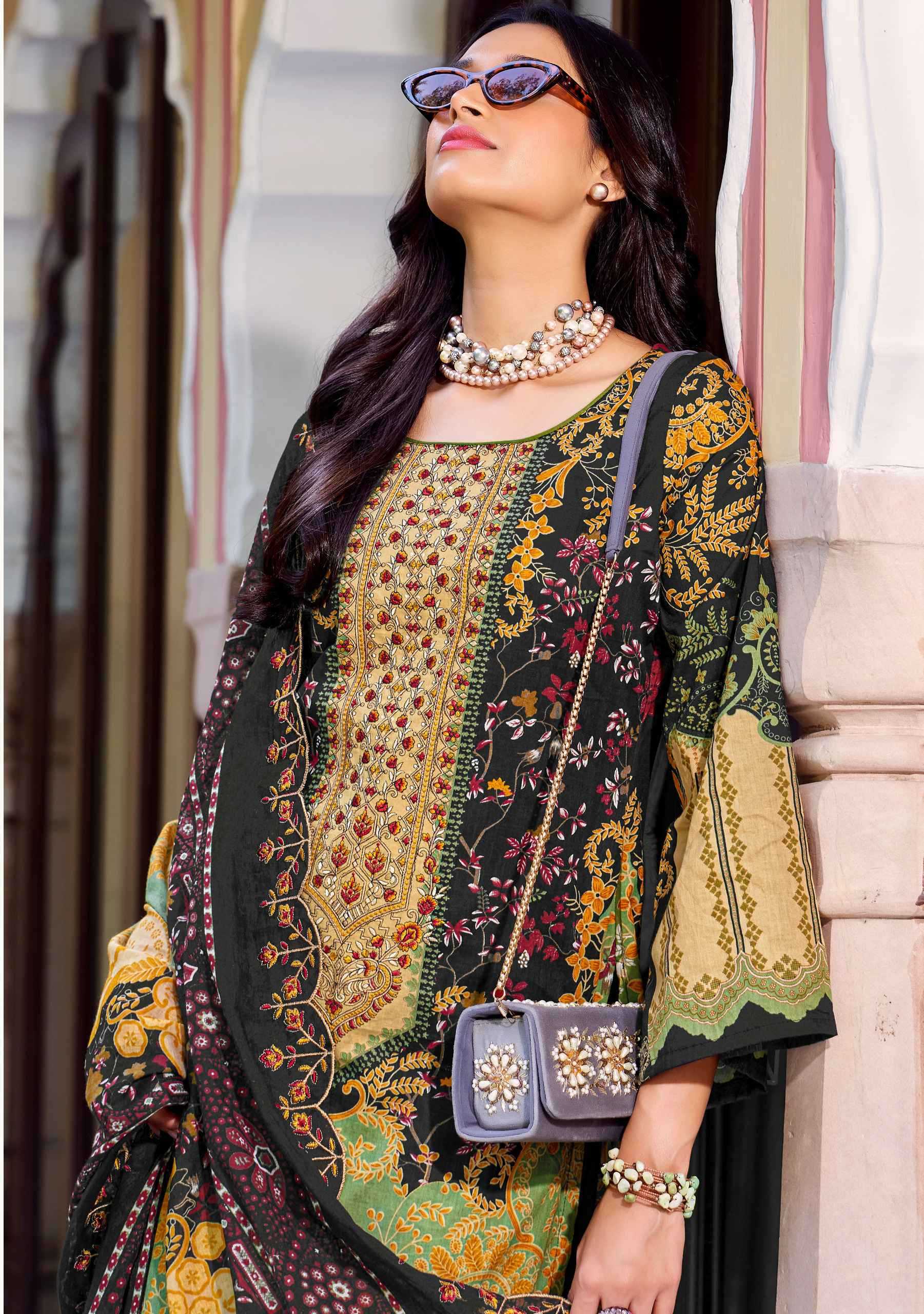 alok suits anarkali vol 2 pakistani print cambric cotton ladies suits