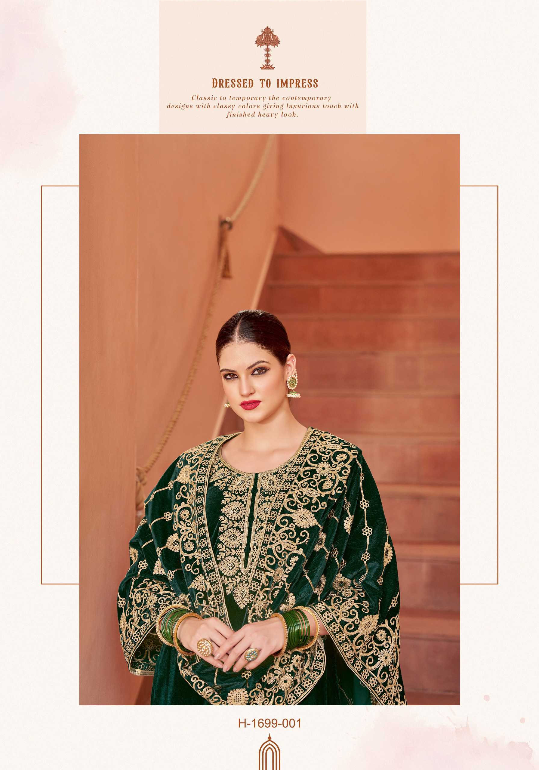 gulistan vol 3 by alok suits winter special velvet designer ladies suits