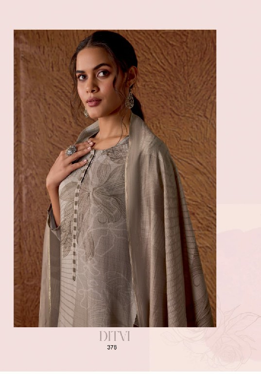 Sahiba Ditvi Wholesale Staple Twill With Embroidery Work Winter Suits