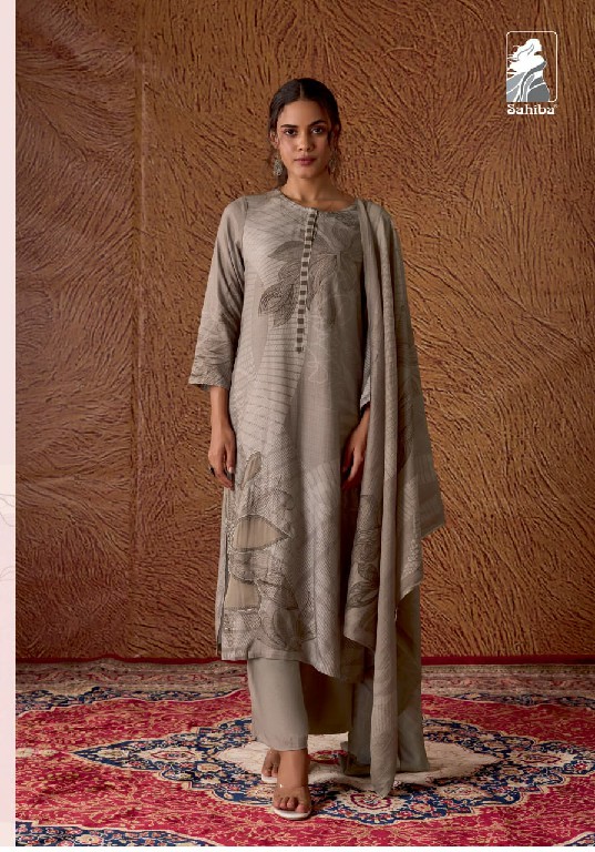 Sahiba Ditvi Wholesale Staple Twill With Embroidery Work Winter Suits