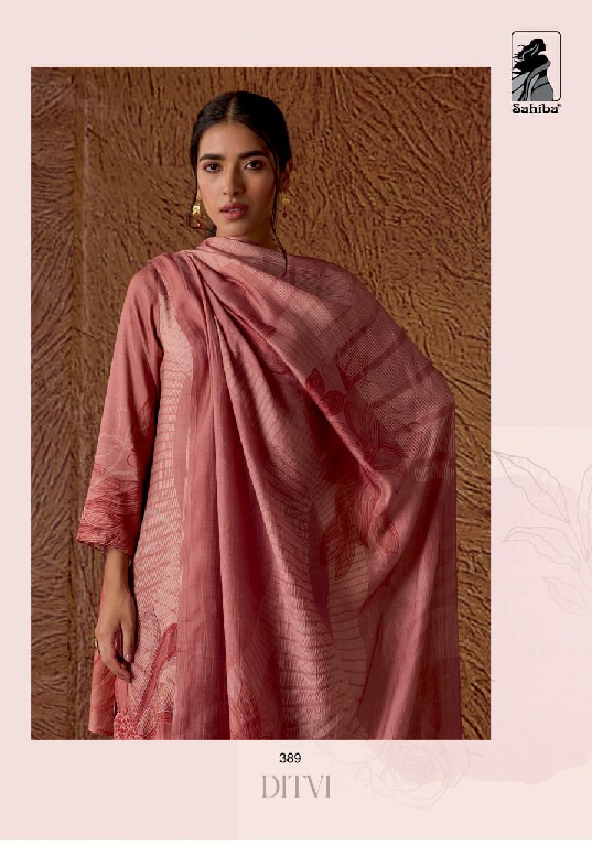 Sahiba Ditvi Wholesale Staple Twill With Embroidery Work Winter Suits