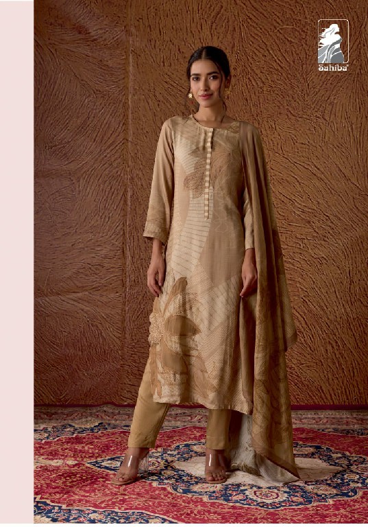 Sahiba Ditvi Wholesale Staple Twill With Embroidery Work Winter Suits