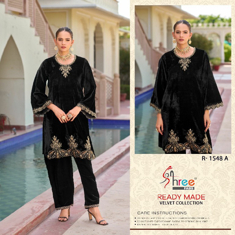 Shree Fabs R-1548 Wholesale Velvet Code Set Collection