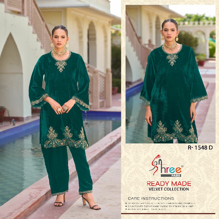 Shree Fabs R-1548 Wholesale Velvet Code Set Collection