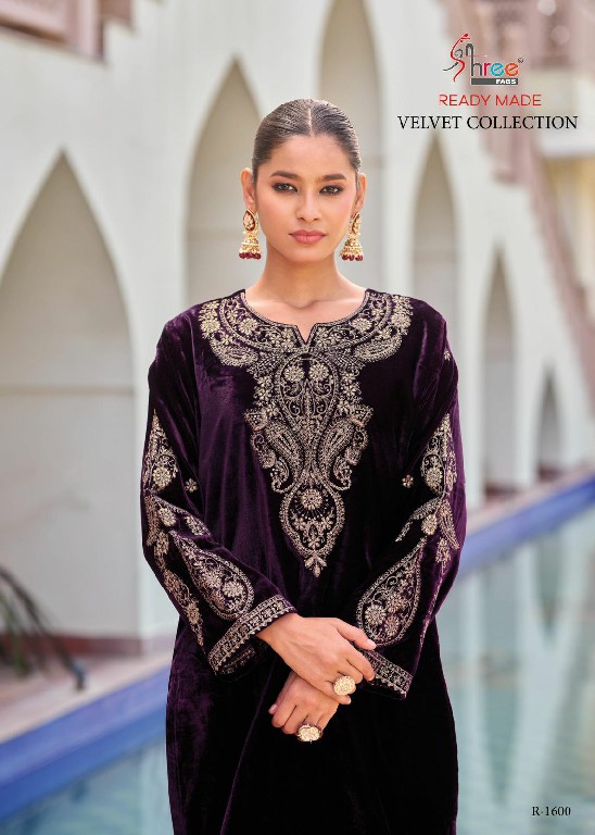 Shree Fabs R-1600 Wholesale Velvet Code Set Collection