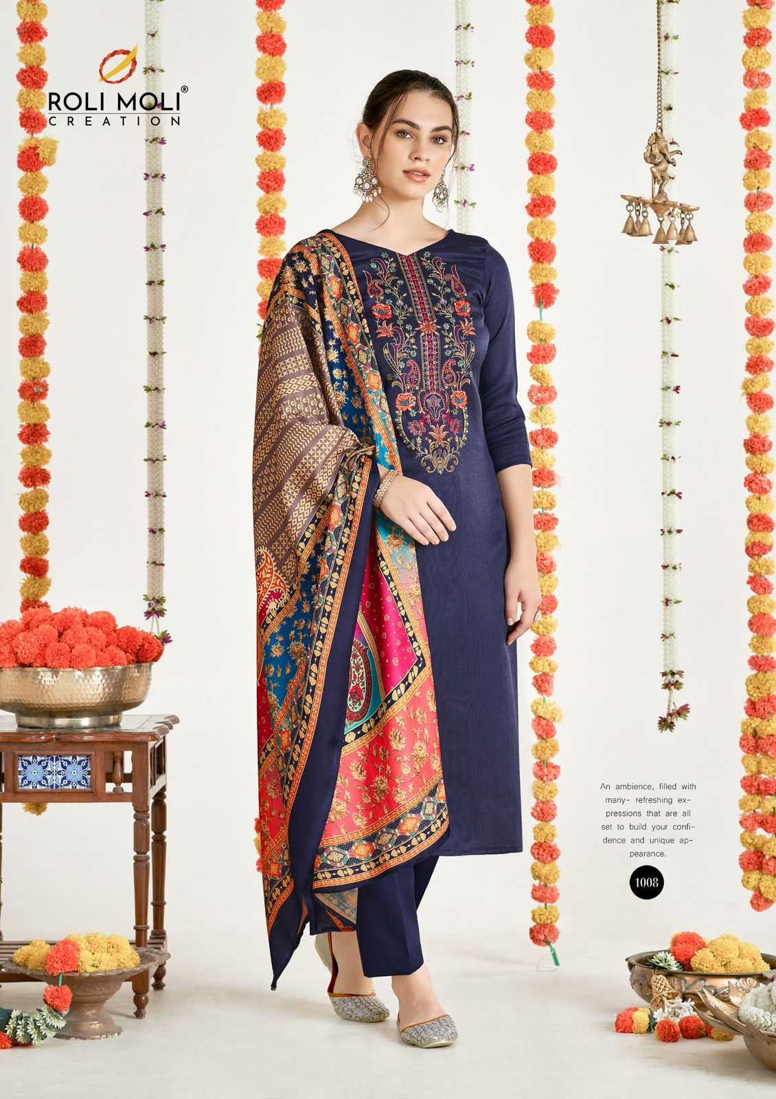 netra by roli moli creation elegance winter special pashmina ladies suits