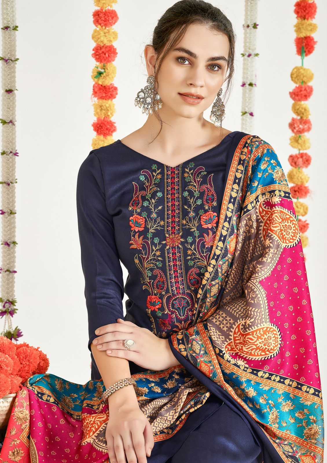netra by roli moli creation elegance winter special pashmina ladies suits