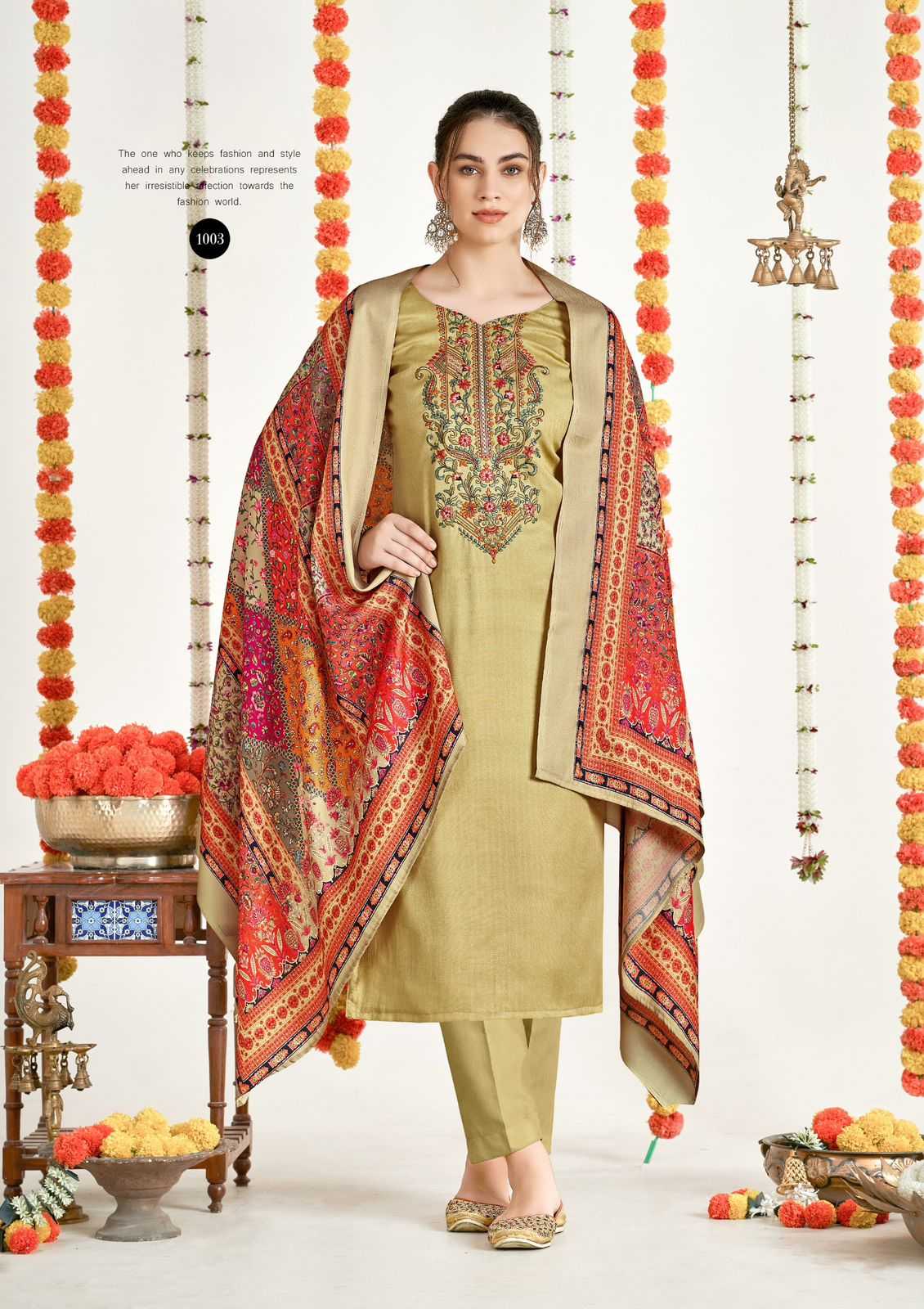 netra by roli moli creation elegance winter special pashmina ladies suits
