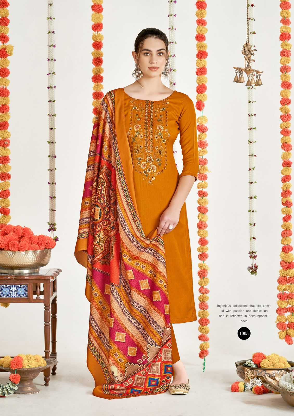 netra by roli moli creation elegance winter special pashmina ladies suits