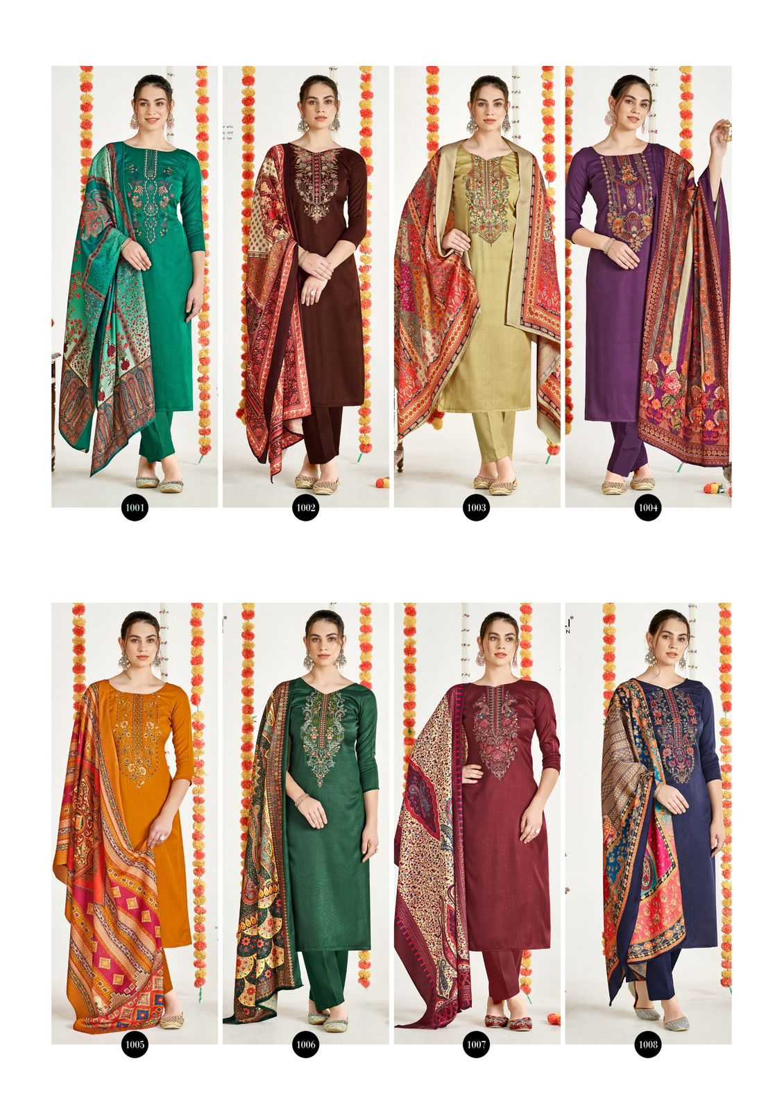 netra by roli moli creation elegance winter special pashmina ladies suits