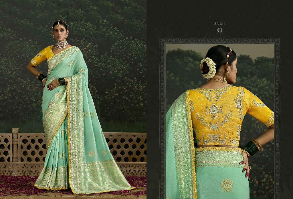 kimora sinduri 308-318 baisaa party wear dola silk embroidery saree online