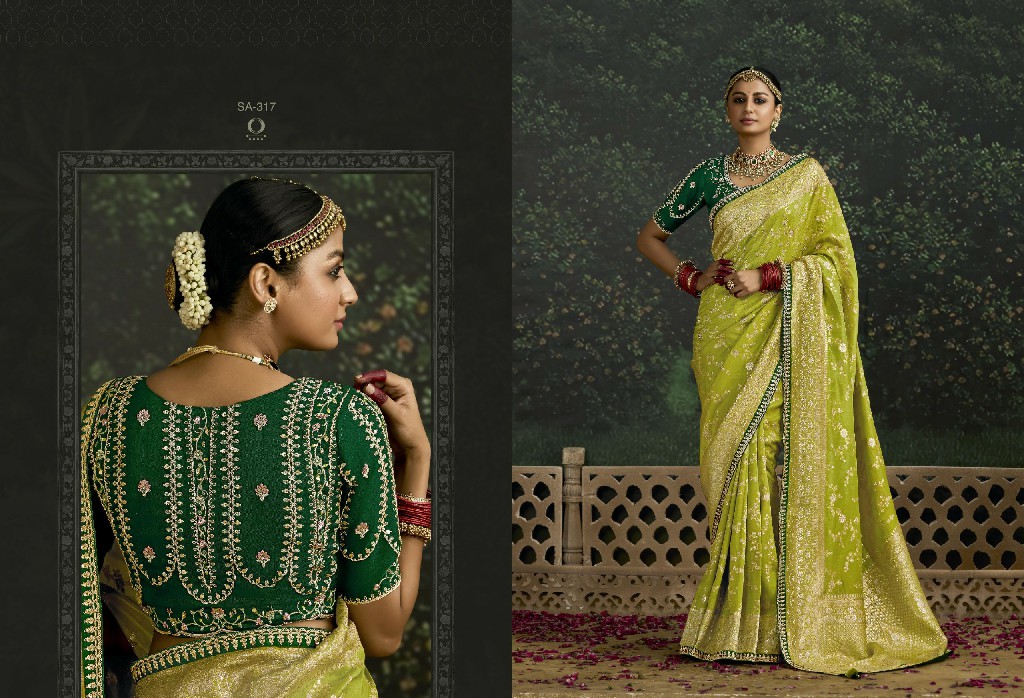 kimora sinduri 308-318 baisaa party wear dola silk embroidery saree online