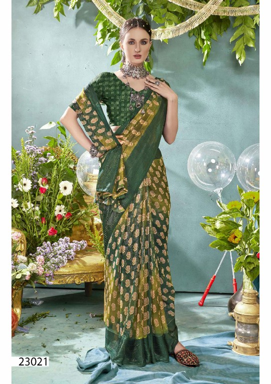 srijana by vallabhi prints swarovski work georgette saree