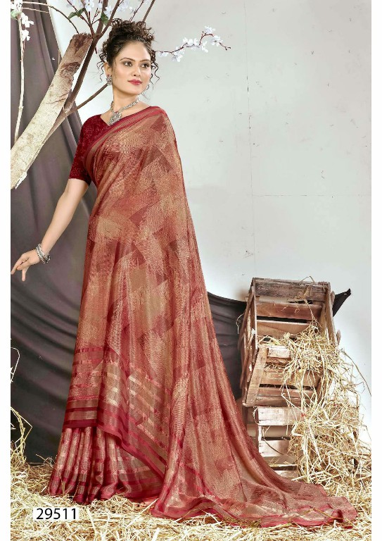 Vallabhi Hemakshi Wholesale Brasso With Swaroski Work Sarees